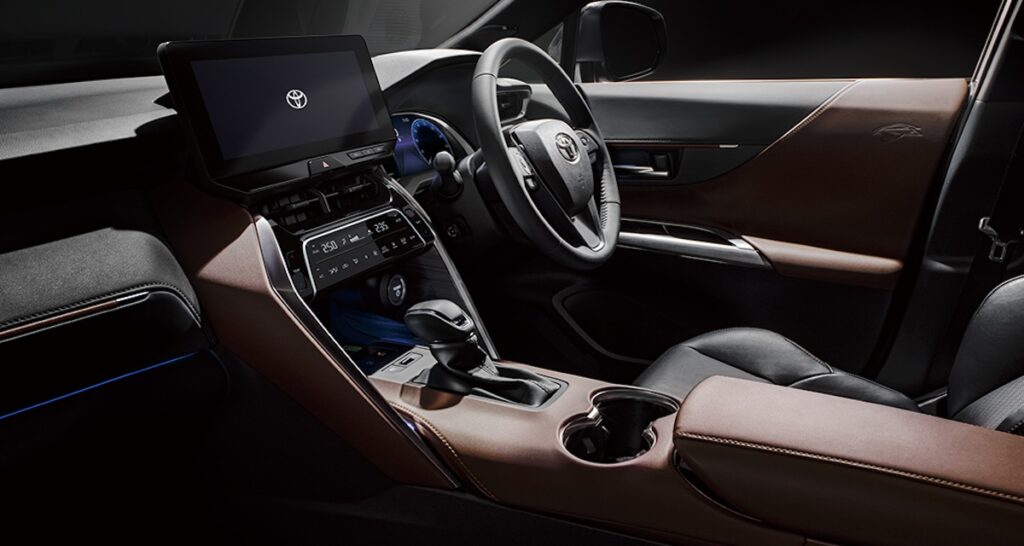 TOYOTAの高級SUVハリアーの画像