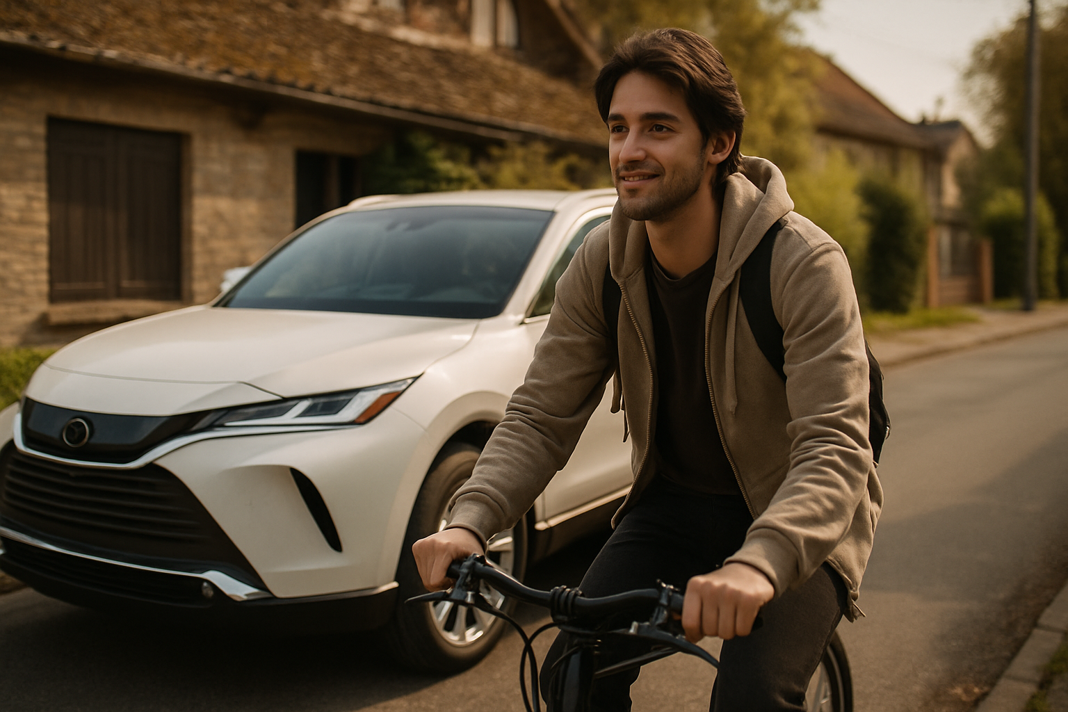 TOYOTAの高級SUVハリアーの画像