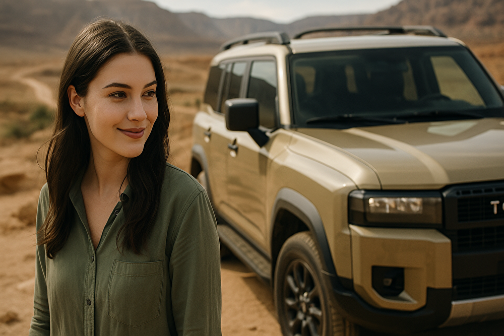 TOYOTAの高級SUV・ランクル250の画像